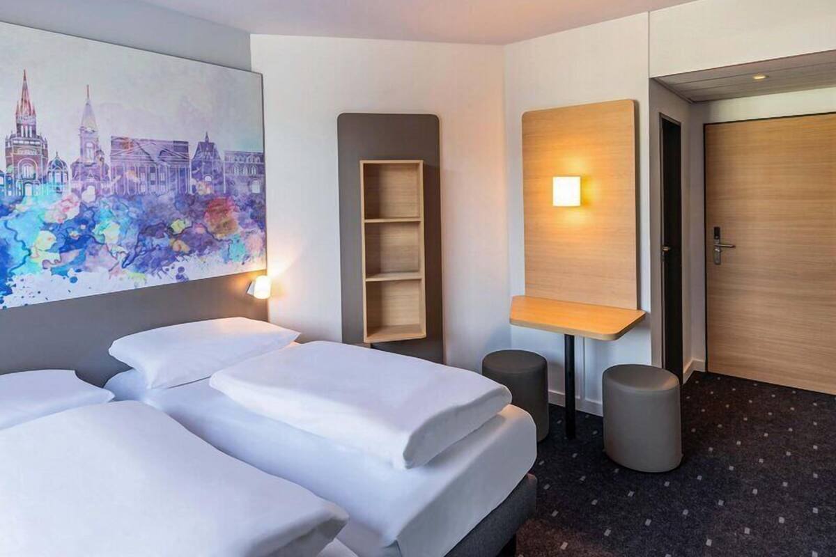 Chambre avec lits jumeaux