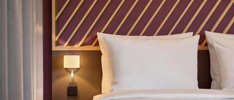 Premium Double Room | Desk, blackout drapes, iron/ironing board (on request), WiFi (free)