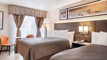 Zimmer, 2 Doppelbetten, Nichtraucher (Pet-friendly)