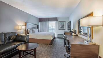 Habitación, 1 cama King size, para no fumadores | Ropa de cama de alta calidad, edredón y camas con pillow-top