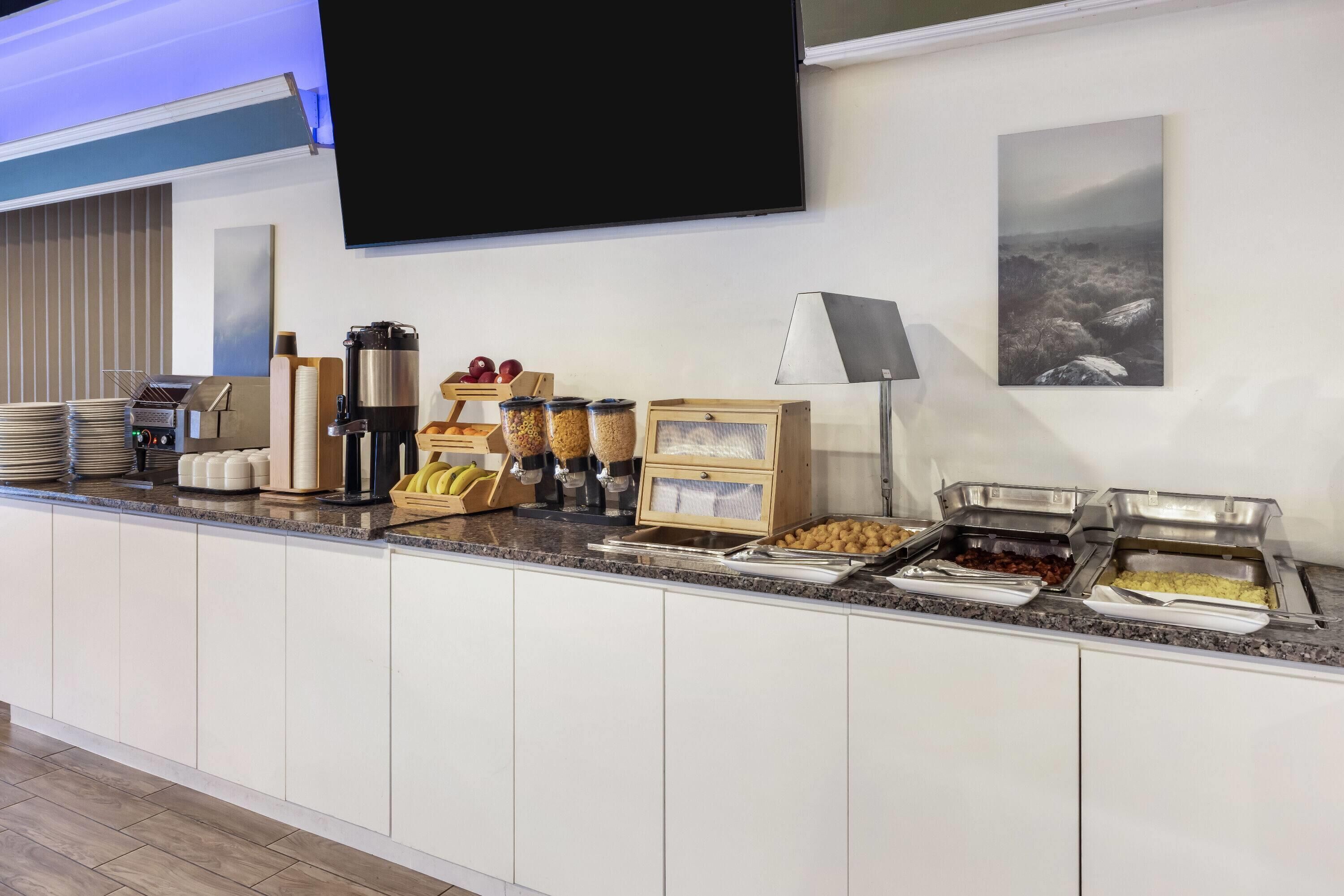Déjeuner continental gratuit tous les jours