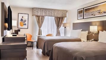 Room, 2 Double Beds, Non Smoking (Pet-friendly) | Premium bedding, down comforters, pillowtop beds, in-room safe