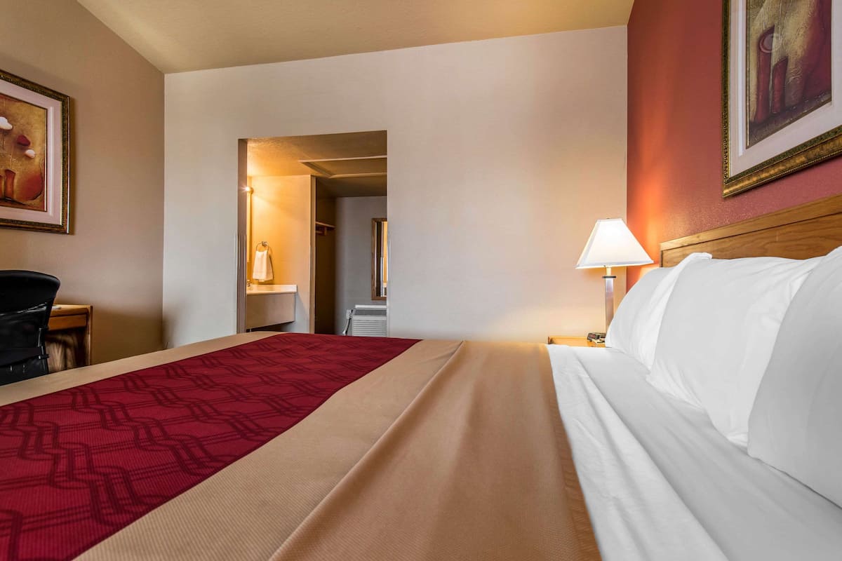 Standard Room, 1 King Bed, Non Smoking | Premium bedding, desk, soundproofing, iron/ironing board
