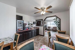 Free continental breakfast