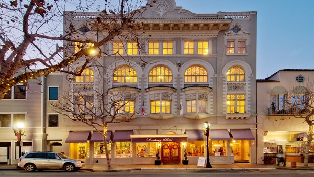 A historic hotel with arched windows and a classic facade. - The Monterey Hotel (Monterey)