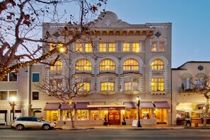 A historic hotel with arched windows and a classic facade. - The Monterey Hotel (Monterey)