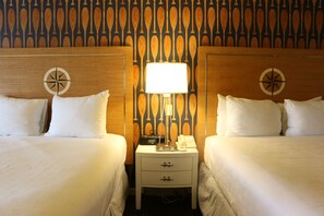 Premium bedding, pillowtop beds, in-room safe, desk