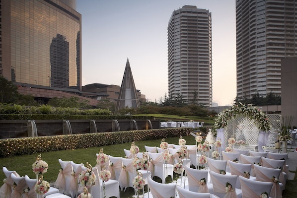 Área para banquetes al aire libre