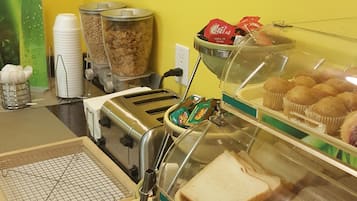Free daily full breakfast