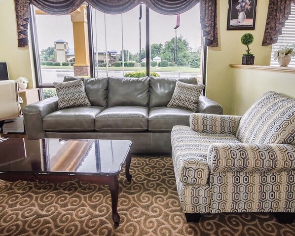 Lobby sitting area