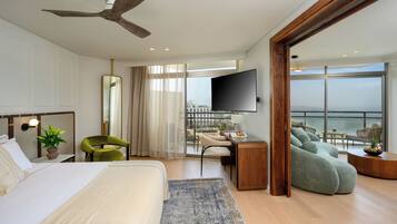 1 quarto, camas Select Comfort, frigobar, cofres nos quartos