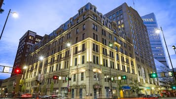 Front of property - evening/night