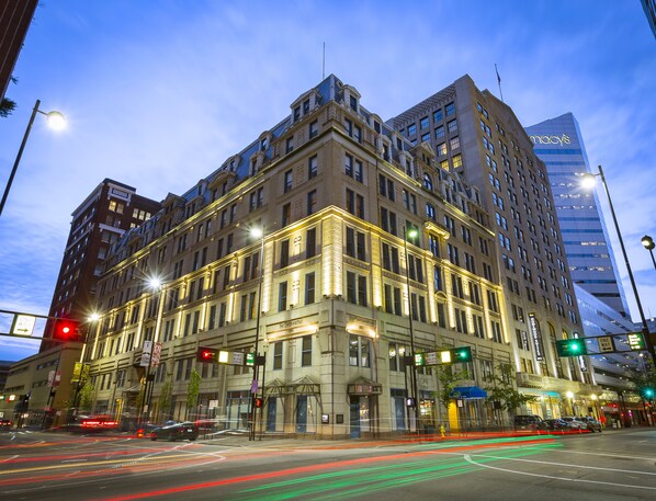 Front of property - evening/night