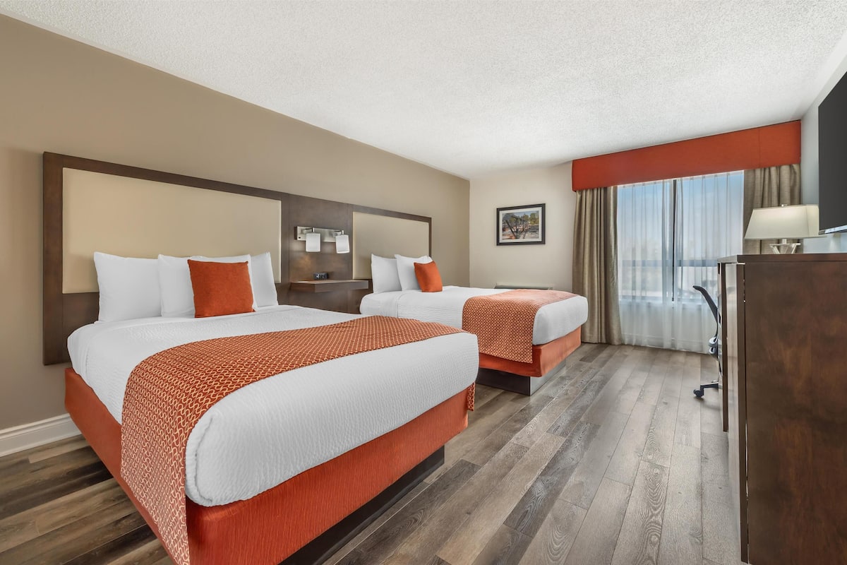Standard Room, 2 Double Beds, Non Smoking