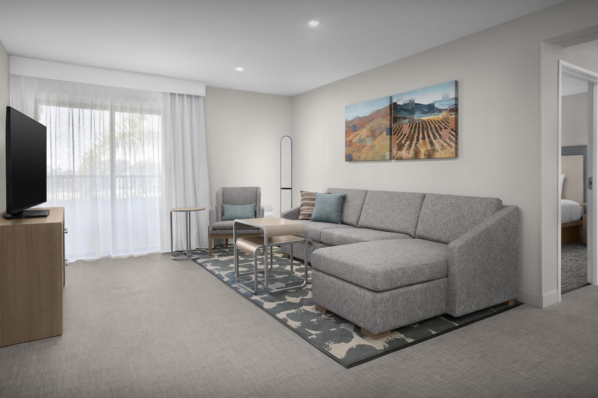 Suite, 1 Bedroom (Washer/Dryer, Full Kitchen) | Hypo-allergenic bedding, in-room safe, desk, laptop workspace