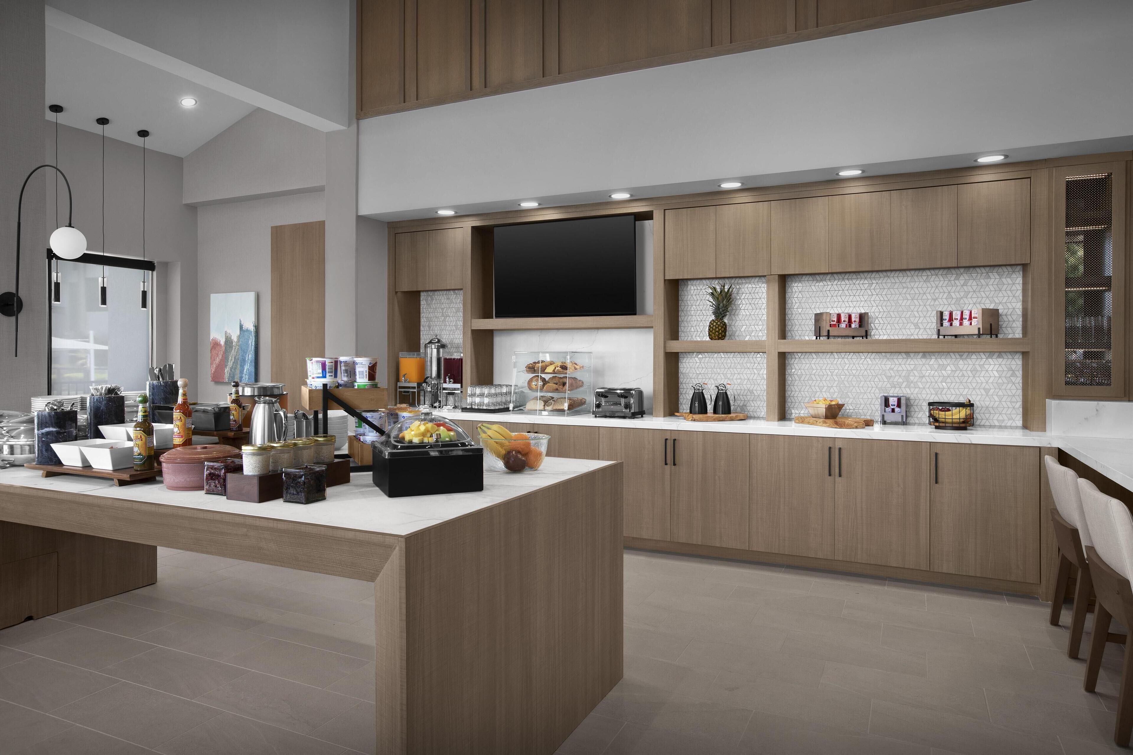 Free daily breakfast