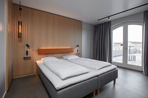 Desk, iron/ironing board, cribs/infant beds, rollaway beds