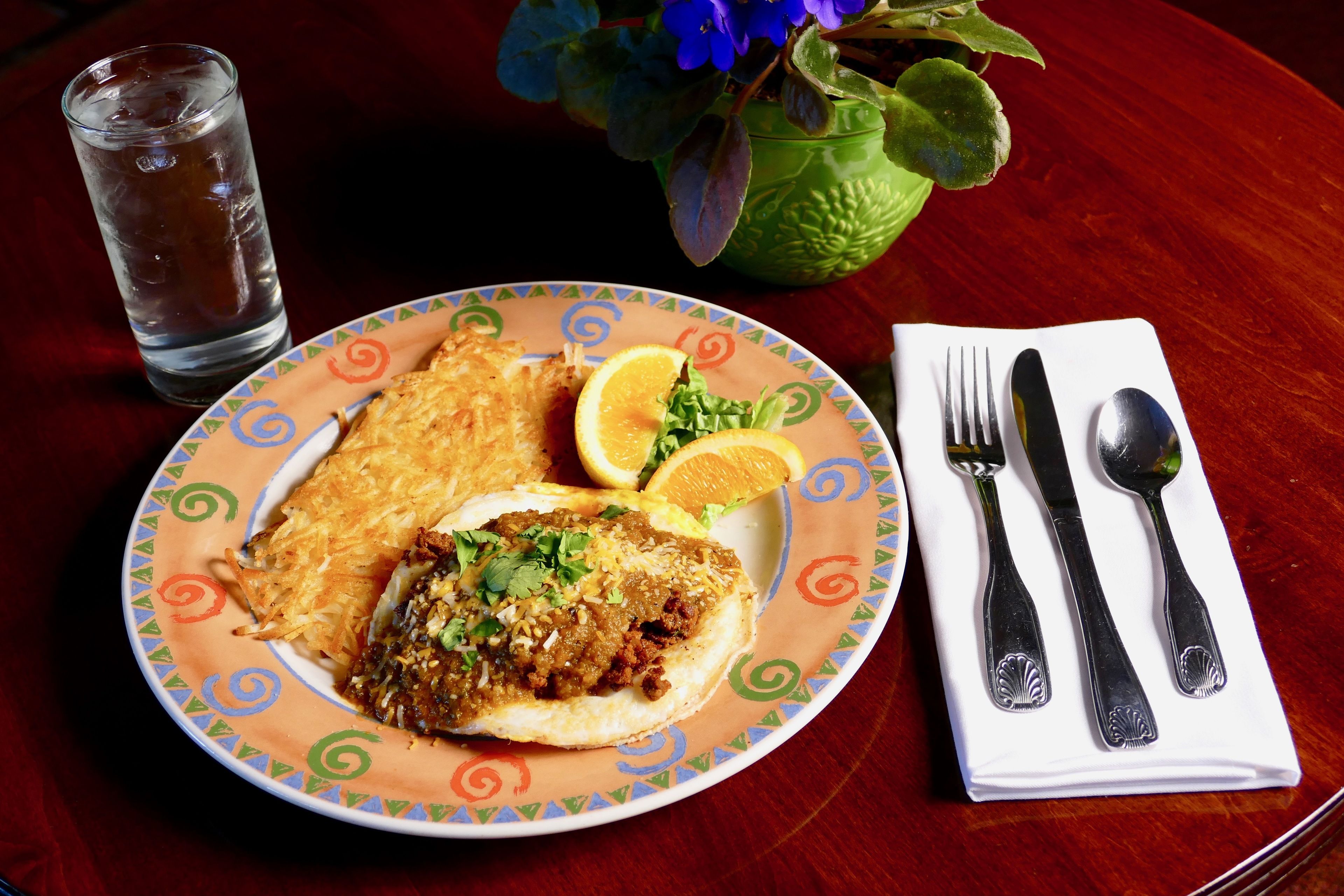 daily buffet breakfast for a fee