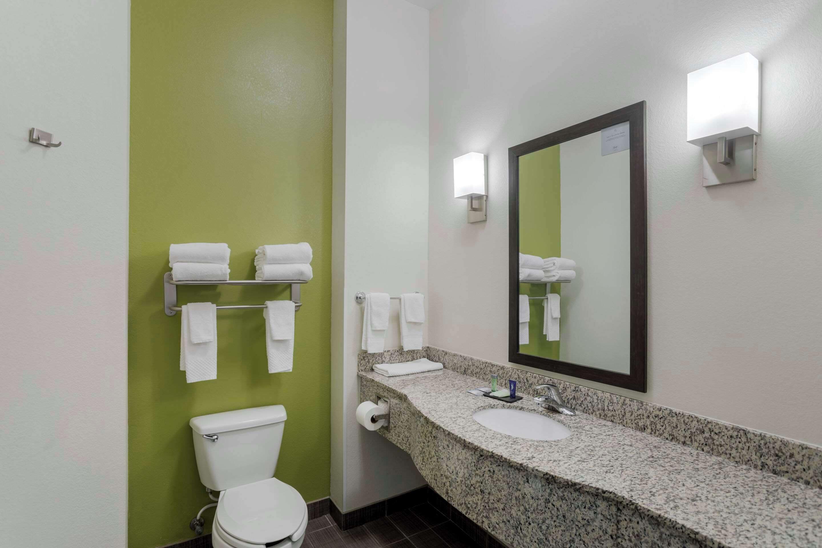 pillow-top beds, desk, blackout curtains, iron/ironing board