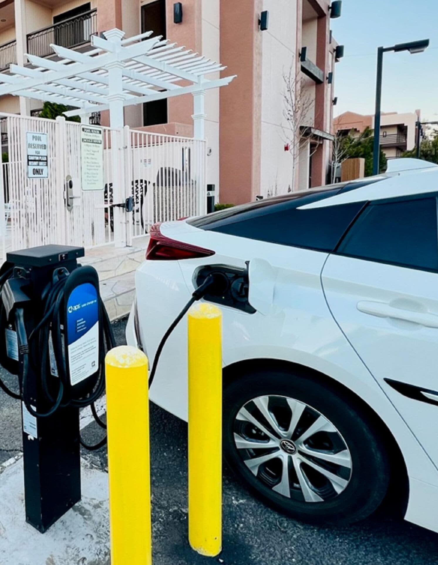 electric vehicle-charging station