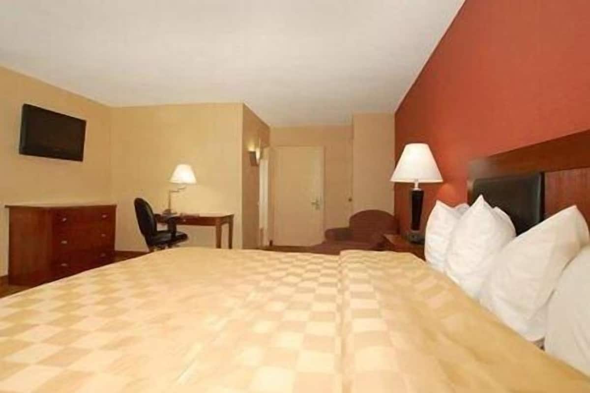 hypo-allergenic bedding, desk, iron/ironing board, cots/infant beds