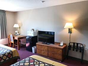 Room, 2 Queen Beds, Non Smoking | In-room safe, individually furnished, desk, blackout drapes