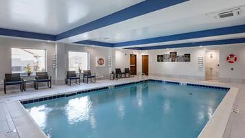 Indoor pool, outdoor pool
