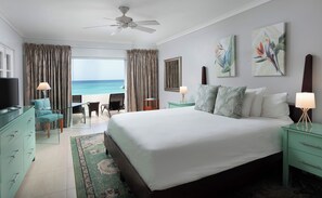 Oceanfront Room  | Seprai premium, brankas, dan didekorasi berbeda-beda