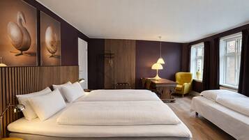 Familieværelse | Allergivenligt sengetøj, gratis Wi-Fi, sengetøj