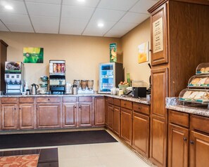 Petit déjeuner à emporter compris tous les jours