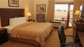 Standard Room, 1 King Bed, Non Smoking | Premium bedding, pillow-top beds, in-room safe, desk