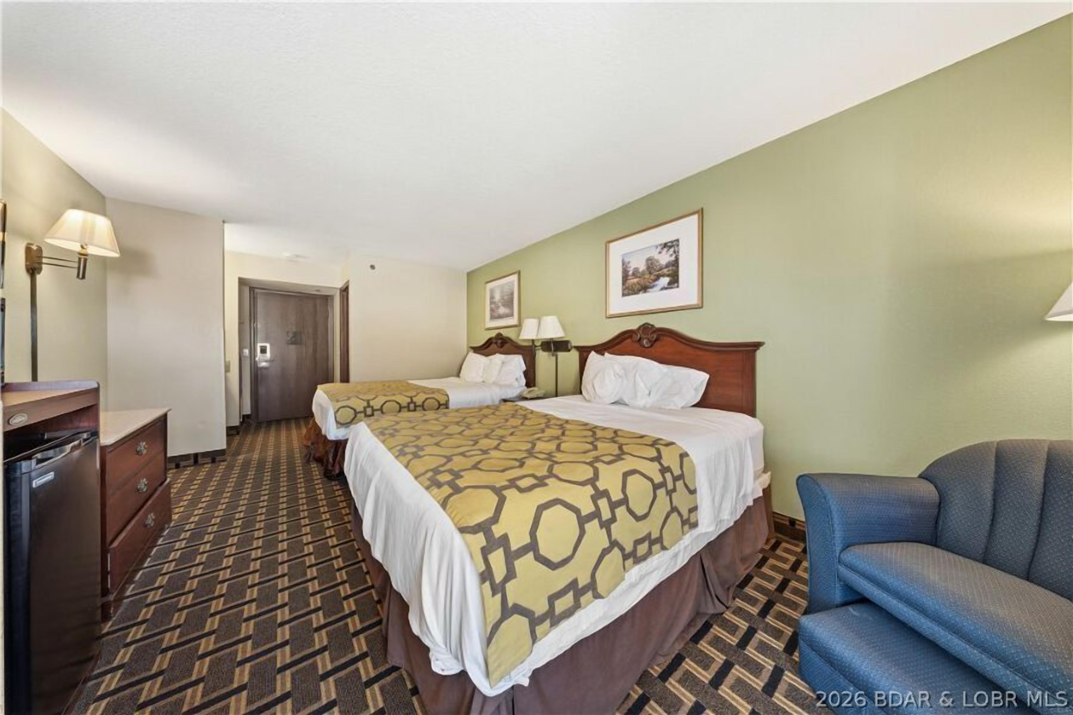 Pillow-top beds, in-room safe, desk, laptop workspace