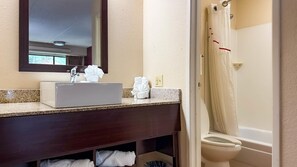 Articles de toilette (gratuits), serviettes fournies