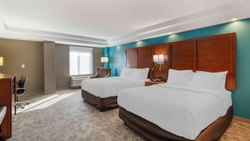 Suite, Multiple Beds, Non Smoking | Premium bedding, memory foam beds, desk, laptop workspace