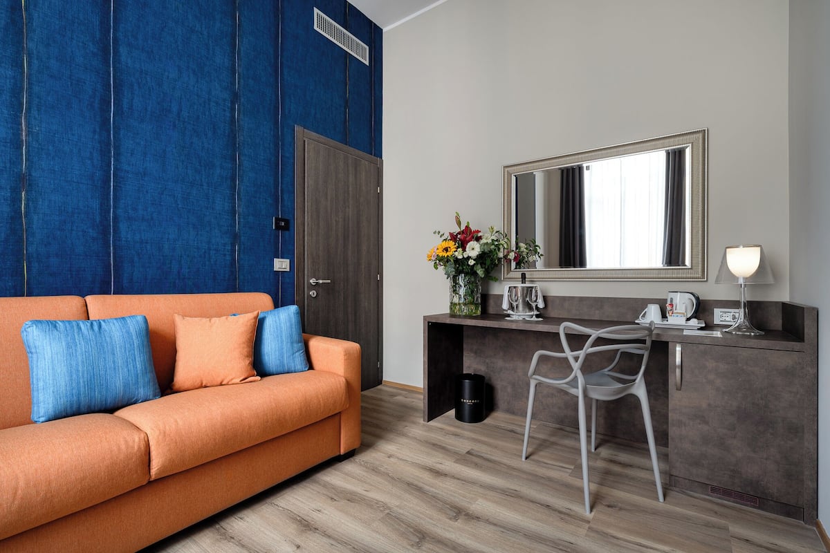 exclusive triple room | premium bedding, down duvets, minibar, in-room safe