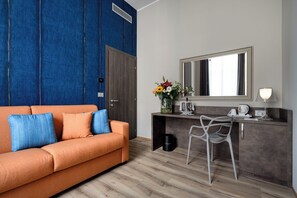 Chambre triple exclusive | 1 chambre, literie de qualité, couette en duvet, minibar