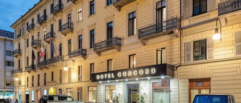 Fachada de la propiedad