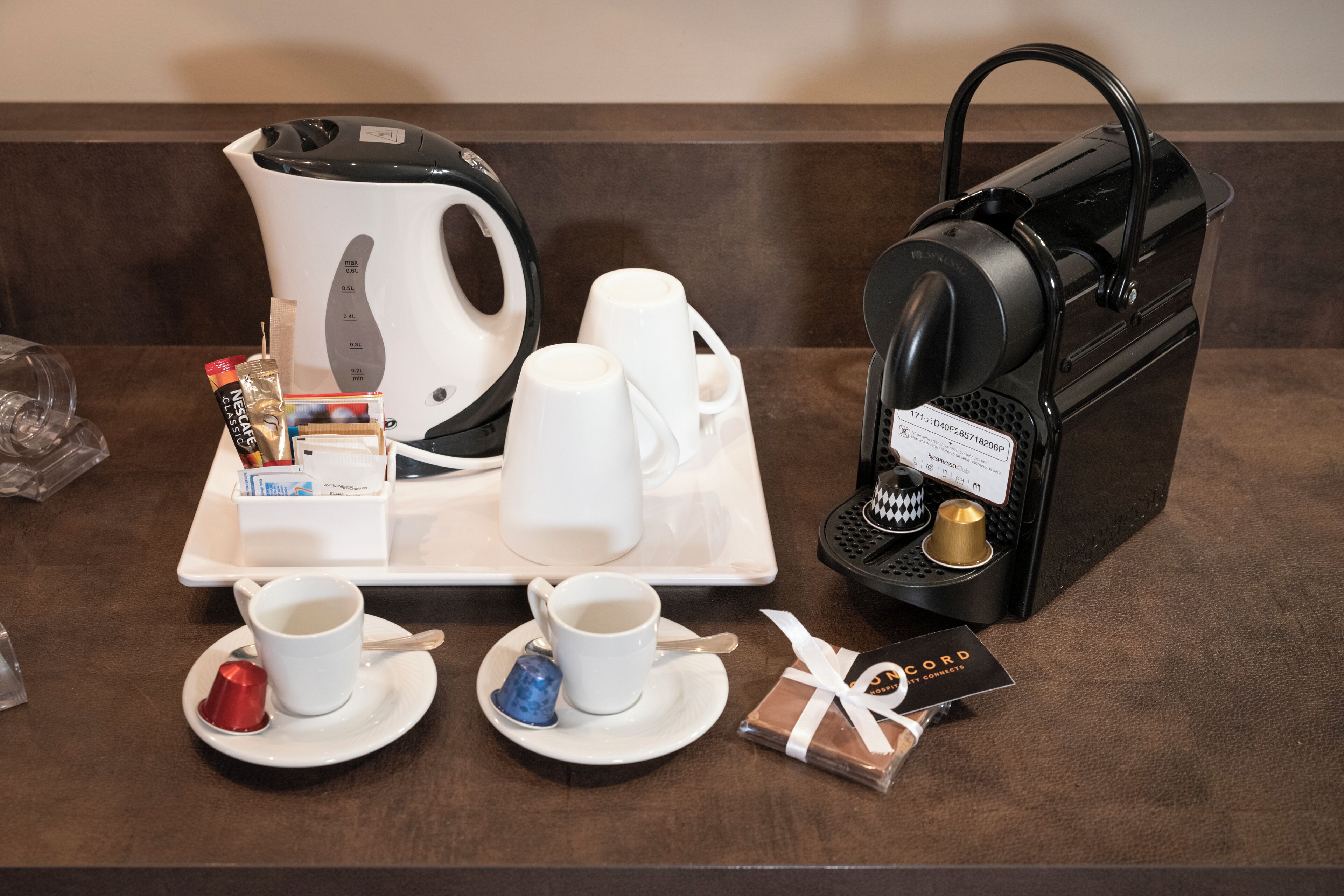 premium bedding, down duvets, minibar, in-room safe