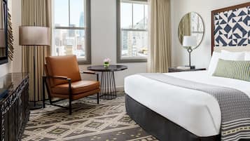 Literie hypoallergénique, coffres-forts dans les chambres, bureau