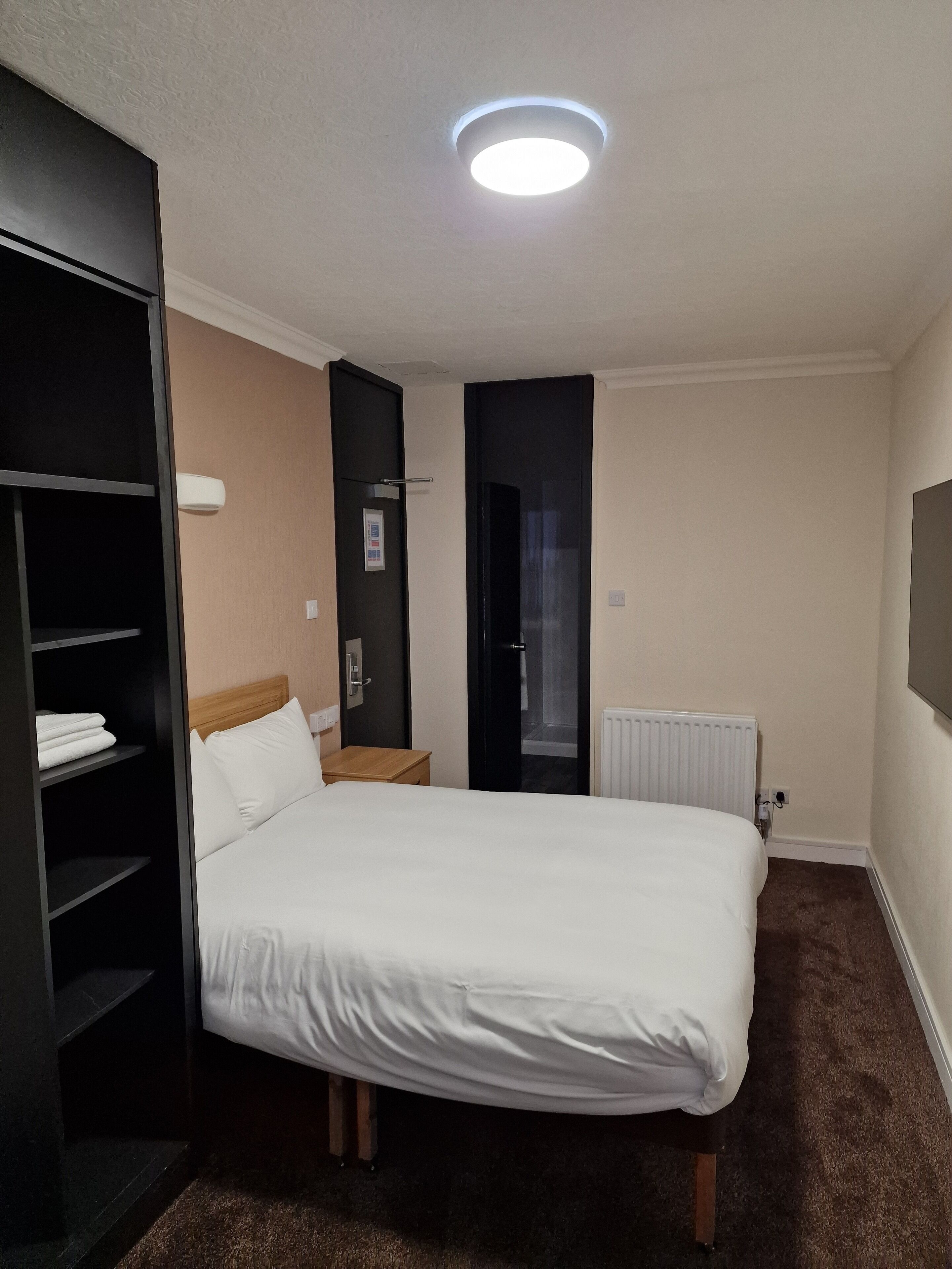 Individually decorated, individually furnished, desk, iron/ironing board