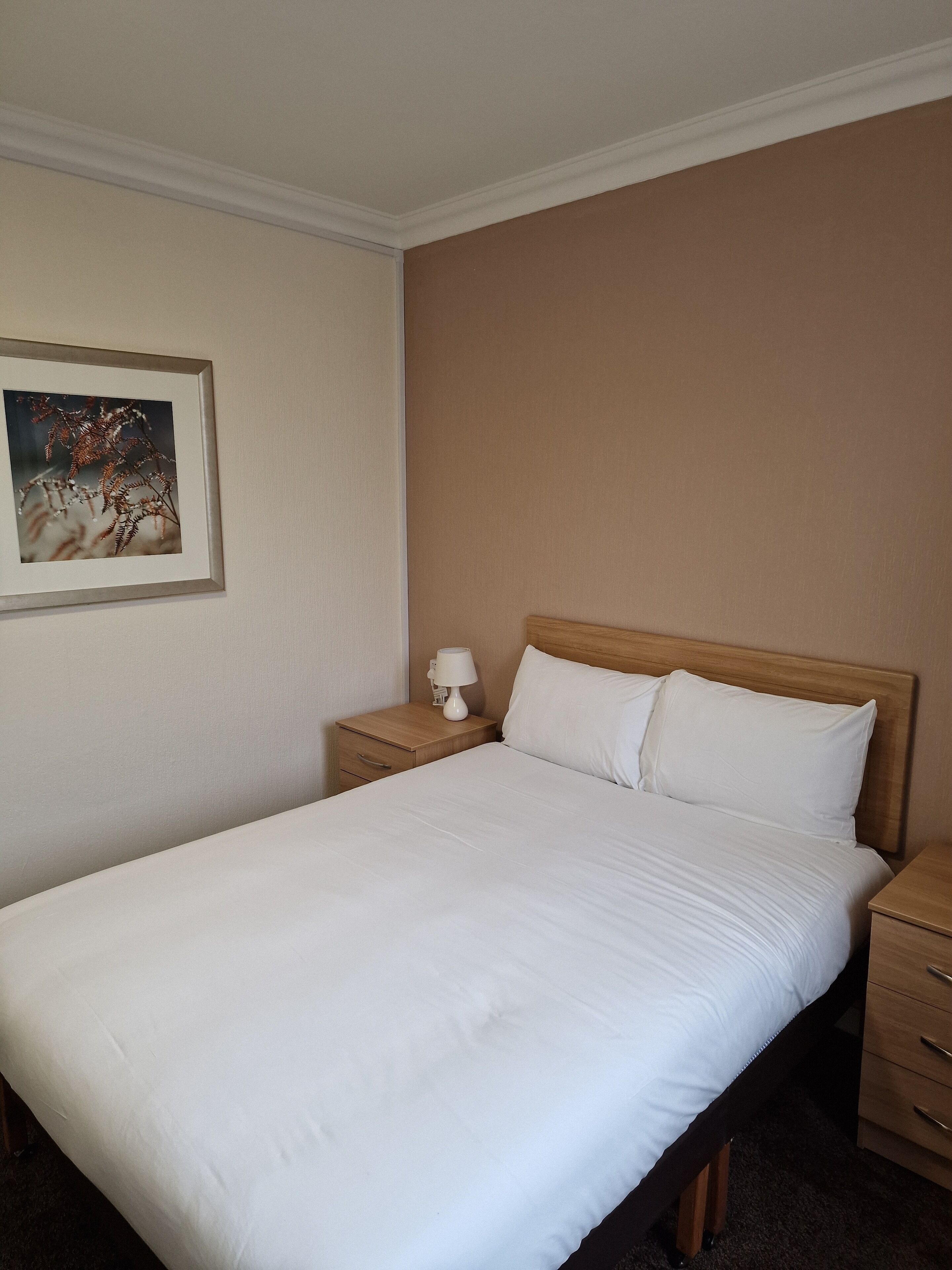 Individually decorated, individually furnished, desk, iron/ironing board