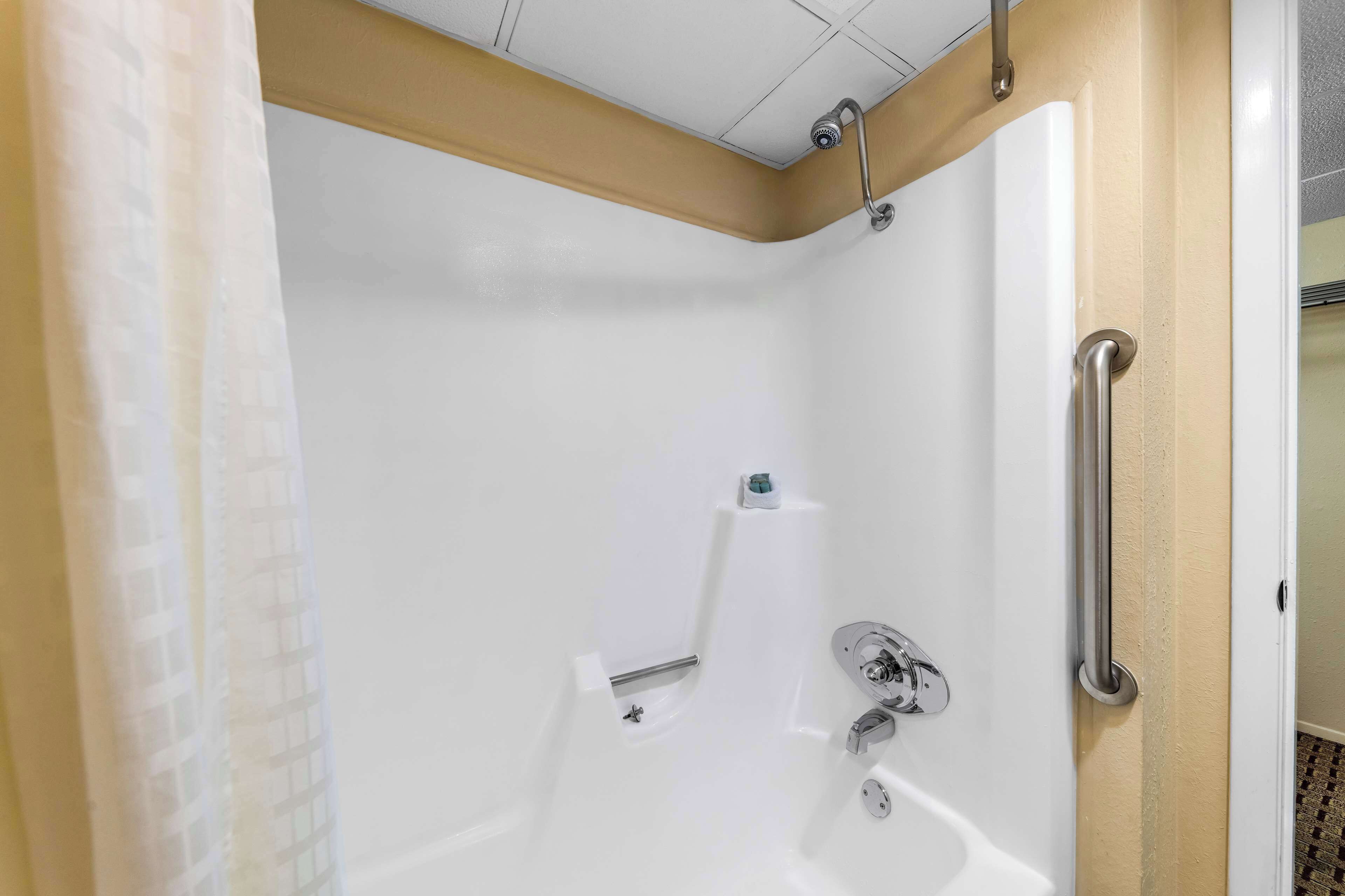 free toiletries, hair dryer, towels, soap