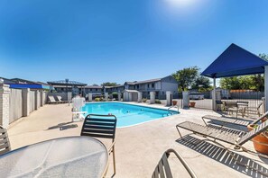 Seasonal outdoor pool