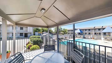 Seasonal outdoor pool
