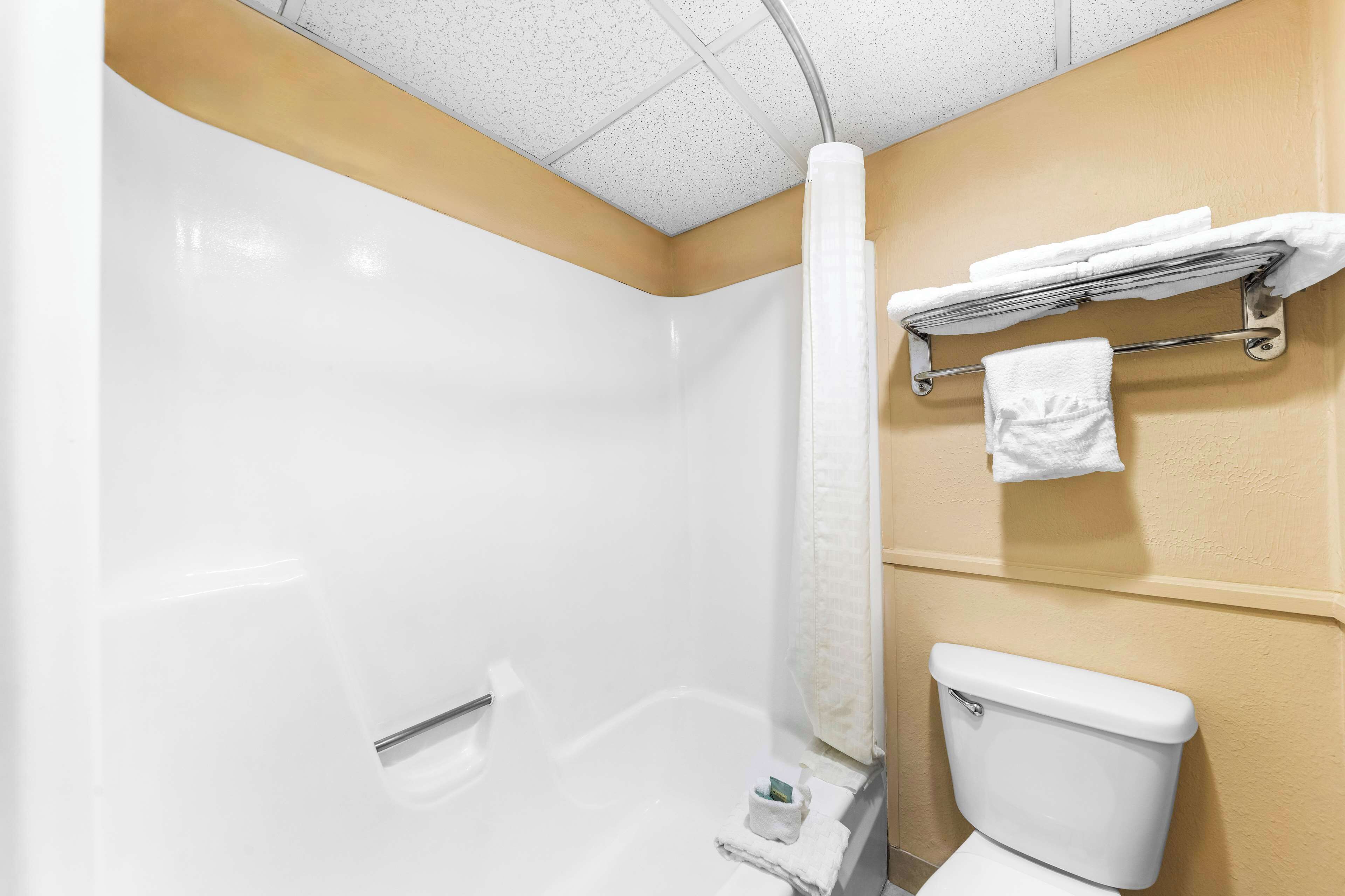 free toiletries, hair dryer, towels, soap