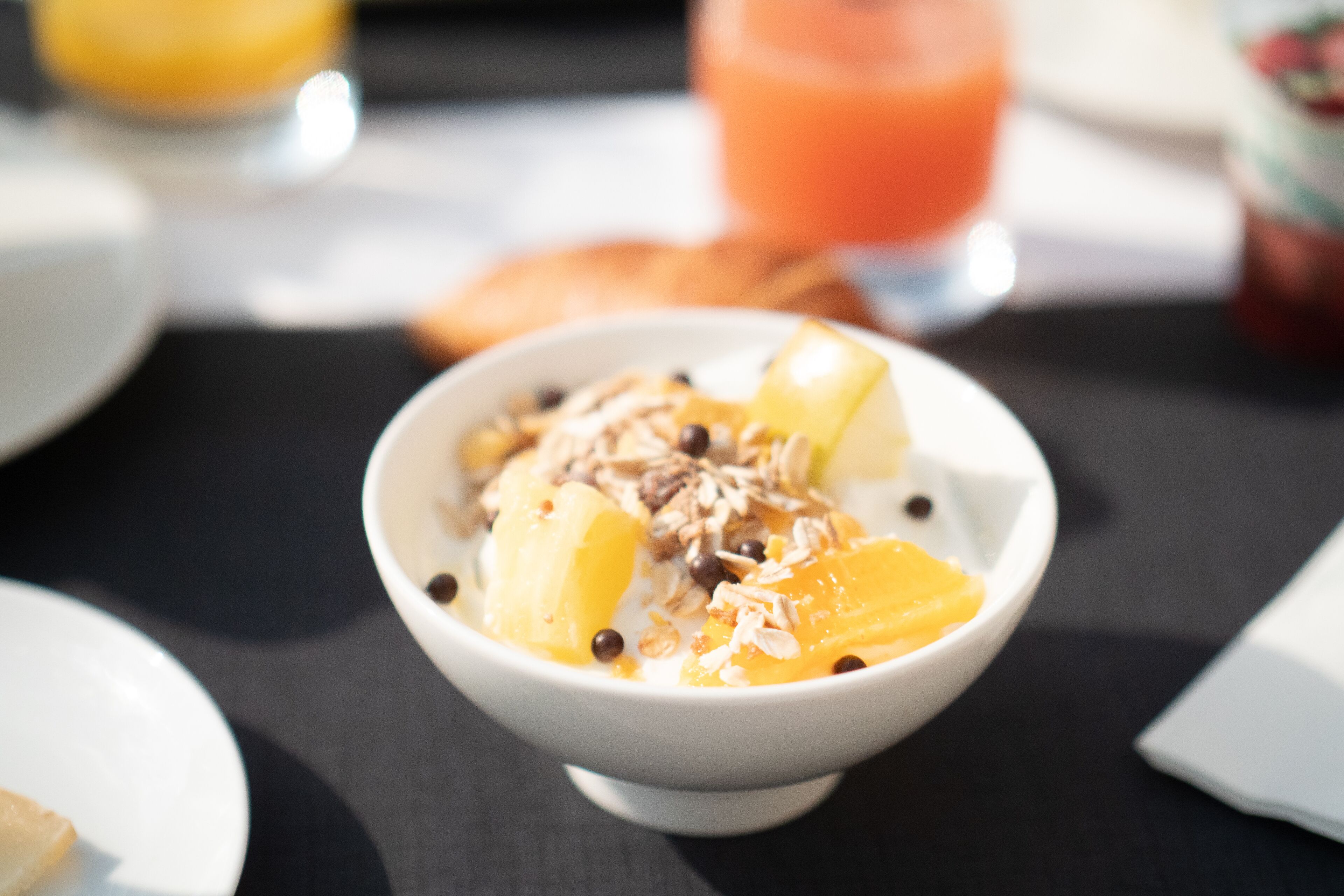 daily buffet breakfast (eur 19 per person)