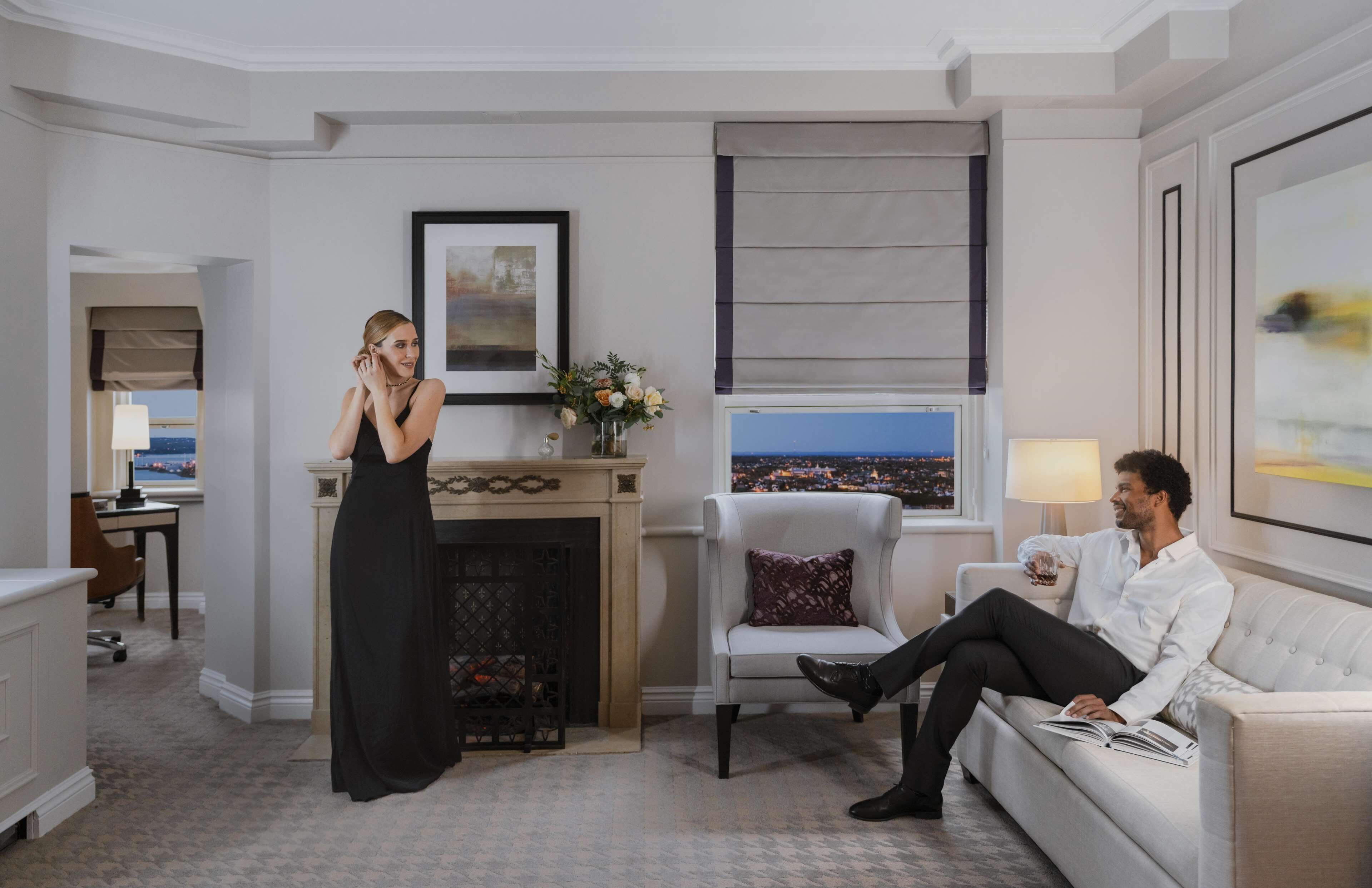 fairmont gold, signature room, 1 king bed | premium bedding, down duvets, pillow-top beds, minibar