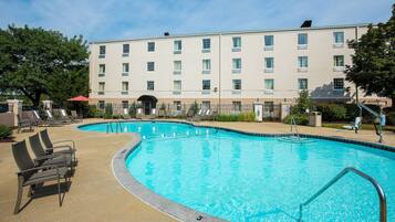 Seasonal outdoor pool