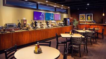 Free buffet breakfast