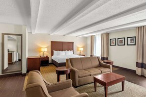 Premium bedding, pillow-top beds, in-room safe, desk